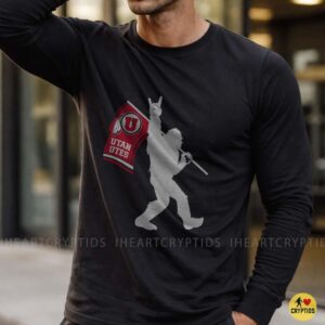 Bigfoot Utah Utes Flag Shirt