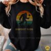 Bigfoot Vlog Retro Sasquatch YouTube Creator T-Shirt 8 Bigfoot Vlog Retro Sasquatch YouTube Creator Shirt