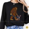 Bigfoot Walking Chihuahua On Leash Funny Cryptid Dog Owner Small Dog Lover T-Shirt 9 Bigfoot Walking Chihuahua On Leash Funny Cryptid Dog Owner Small Dog Lover Shirt
