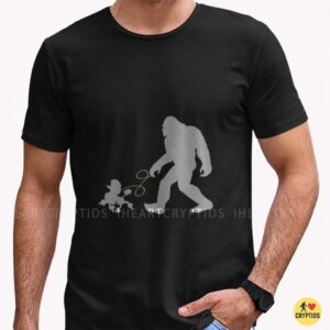 Bigfoot Walking Poodle On Leash Funny Sasquatch Dog Owner Gift T-Shirt 6 Bigfoot Walking Poodle On Leash Funny Sasquatch Dog Owner Gift Shirt