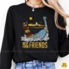 Bigfoot Water Skiing Loch Ness Monster Best Ever Friends Funny Summer Cryptid T-Shirt 9 Bigfoot Water Skiing Loch Ness Monster Best Ever Friends Funny Shirt