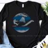 Bigfoot Water Skiing Loch Ness Monster UFO Abduction Funny Shirt