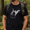 Bigfoot West Virginia State Silhouette Forest Cryptid Shirt