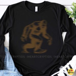 Blurry Bigfoot Sasquatch Funny Cryptid Photo Evidence T-Shirt 8 Blurry Bigfoot Sasquatch Funny Cryptid Photo Evidence Shirt