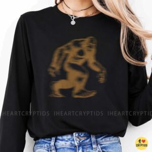 Blurry Bigfoot Sasquatch Funny Cryptid Photo Evidence T-Shirt 9 Blurry Bigfoot Sasquatch Funny Cryptid Photo Evidence Shirt