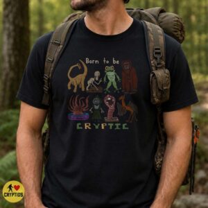 Born To Be Cryptic Cute Cryptid Squad Monster T-Shirt 5 Born To Be Cryptic Cute Cryptid Squad Monster Shirt