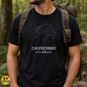 Chupacabra Latin America Vintage Chalk Art Cryptid Shirt
