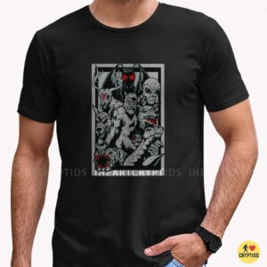 Cryptid Monsters Bigfoot Mothman Alien Wendigo Chupacabra Shirt