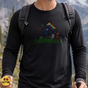 Cryptid Pride LGBT Mothman Bigfoot Monster Shirt