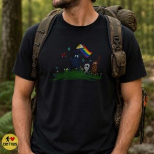Cryptid Pride LGBT Mothman Bigfoot Monster Shirt
