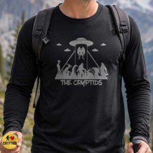Cryptids UFO Abduction Bigfoot Mothman Alien Wendigo Paranormal Shirt