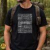 Cryptids Word Art Typography Bigfoot Mothman Wendigo Paranormal T-Shirt 6 Cryptids Word Art Typography Bigfoot Mothman Wendigo Paranormal Shirt