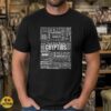 Cryptids Word Art Typography Bigfoot Mothman Wendigo Paranormal T-Shirt 7 Cryptids Word Art Typography Bigfoot Mothman Wendigo Paranormal Shirt