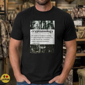 Cryptozoology Definition Dictionary Unproved Creatures Dark Forest Shirt