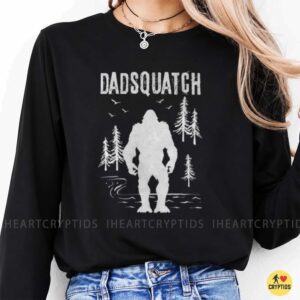 Dadsquatch Bigfoot Dad Forest Silhouette Funny Father's Day Gift T-Shirt 9 Dadsquatch Bigfoot Dad Forest Silhouette Funny Shirt