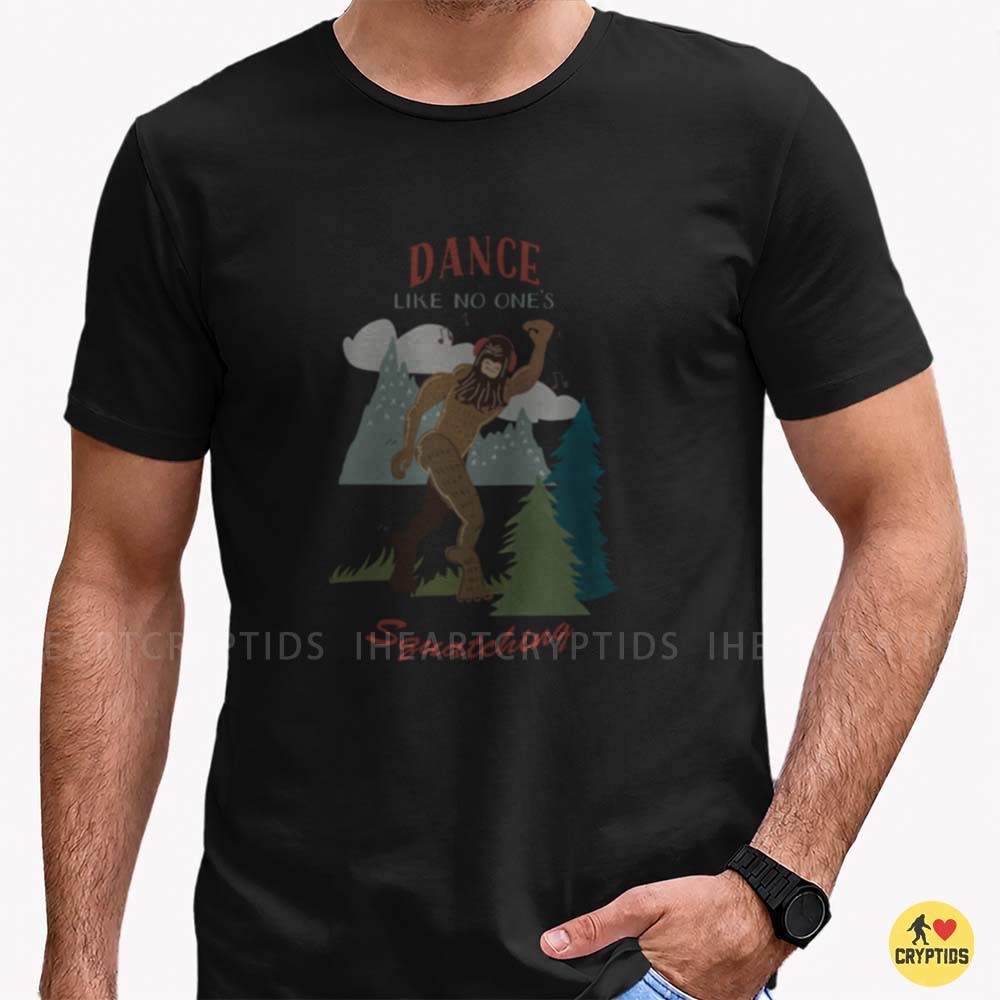 Dance Like No Ones Squatching Funny Bigfoot T-Shirt 1 Dance Like No Ones Squatching Funny Bigfoot Shirt