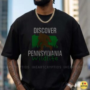 Discover Pennsylvania Wildlife Bigfoot Sasquatch Cryptid Shirt