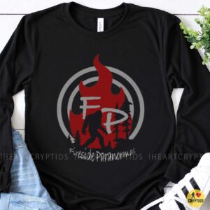 Fireside Paranormal Bigfoot Forest Fire Paranormal Investigation Shirt