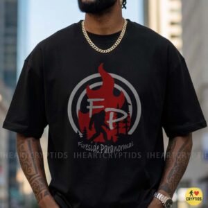Fireside Paranormal Bigfoot Forest Fire Paranormal Investigation Shirt