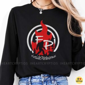 Fireside Paranormal Bigfoot Forest Fire Paranormal Investigation Shirt