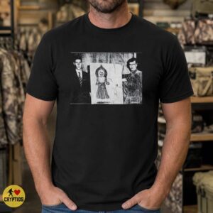 Flatwoods Monster 1952 Gazette Newspaper Photo Vintage West Virginia Cryptid T-Shirt 7 Flatwoods Monster 1952 Gazette Newspaper Photo Vintage West Virginia Cryptid Shirt
