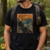 Flatwoods Monster The Scream Munch Art Parody Funny Cryptid T-Shirt 7 Flatwoods Monster The Scream Munch Art Parody Funny Shirt