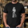 Flatwoods Monster Vintage Black And White Cryptid Shirt