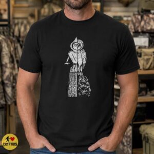 Flatwoods Monster Vintage Black And White Cryptid Shirt