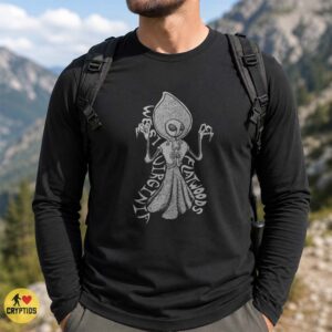 Flatwoods Monster West Virginia Cryptid Detailed Ink Art Shirt