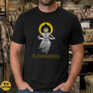 Flatwoods Monster Yellow Halo Skeleton Robes Cryptid West Virginia Art T-Shirt 6 Flatwoods Monster Yellow Halo Skeleton Robes Cryptid Shirt