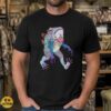 Floral Frog Cottagecore Mushroom Botanical Psychedelic Toad Art Shirt