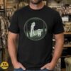 Fresno Nightcrawler Dad and Kid Cute Chibi Night Forest Cryptid Shirt