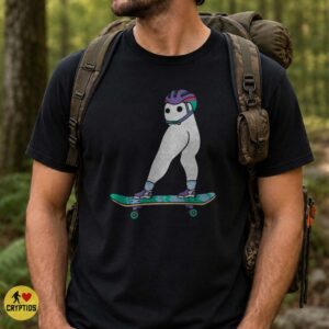 Fresno Nightcrawler Skateboarding Helmet Retro 80s Cryptid Funny T-Shirt 5 Fresno Nightcrawler Skateboarding Helmet Retro 80s Cryptid Funny Shirt