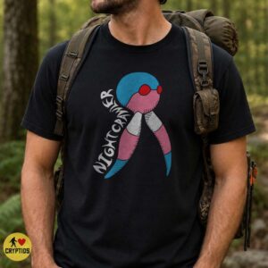 Fresno Nightcrawler Trans Pride Flag Colors LGBT Cryptid Shirt