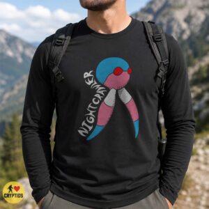 Fresno Nightcrawler Trans Pride Flag Colors LGBT Cryptid Shirt