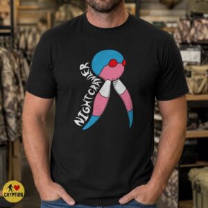 Fresno Nightcrawler Trans Pride Flag Colors LGBT Cryptid Shirt