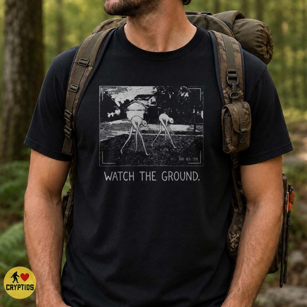 Fresno Nightcrawlers CCTV Watch the Ground Security Footage Cryptid T-Shirt 2 Fresno Nightcrawlers CCTV Watch the Ground Security Footage Cryptid Shirt