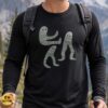 Fresno Nightcrawlers Christmas Lights Holiday Cryptid Funny Shirt