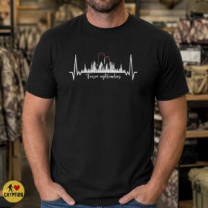 Fresno Nightcrawlers Heartbeat Forest Cryptid T-Shirt 5 Fresno Nightcrawlers Heartbeat Forest Cryptid Shirt
