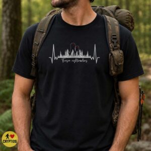 Fresno Nightcrawlers Heartbeat Forest Cryptid T-Shirt 7 Fresno Nightcrawlers Heartbeat Forest Cryptid Shirt