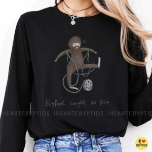 Funny Bigfoot Caught On Film Cryptid Camera T-Shirt 9 Funny Bigfoot Caught On Film Cryptid Camera Shirt
