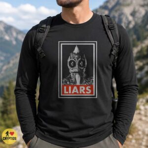 Gill-man Creature from the Black Lagoon Liars Obey Style T-Shirt 5 Gill-man Creature from the Black Lagoon Liars Obey Style Shirt