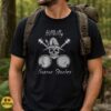 Hillbilly Horror Stories Skull Banjo Crossbones Country Gothic T-Shirt 9 Hillbilly Horror Stories Skull Banjo Crossbones Country Gothic Shirt