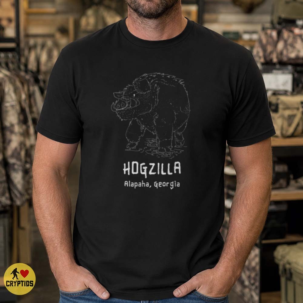 Hogzilla Alapaha Georgia Giant Wild Boar Cryptid T-Shirt 1 Hogzilla Alapaha Georgia Giant Wild Boar Cryptid Shirt