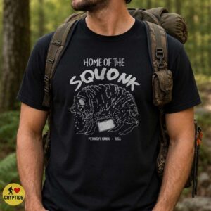 Home Of The Squonk Pennsylvania USA Vintage Cryptid T-Shirt 5 Home Of The Squonk Pennsylvania USA Vintage Shirt