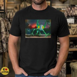 Hopkinsville Goblins Little Green Men UFO Encounter Cryptid Paranormal T-Shirt 7 Hopkinsville Goblins Little Green Men UFO Encounter Cryptid Paranormal Shirt