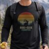 Jackalope Hide and Seek Champion Retro Sunset Shirt