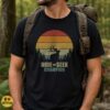 Jackalope Hide and Seek Champion Retro Sunset Shirt