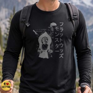Japanese Flatwoods Monster Retro Alien Cryptid Poster Shirt