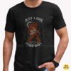 Just A Girl Who Loves Bigfoot Cute Sasquatch Shirt